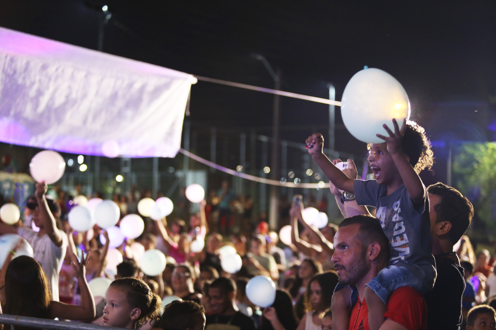 Famílias se divertiram com atrações para todas as idades