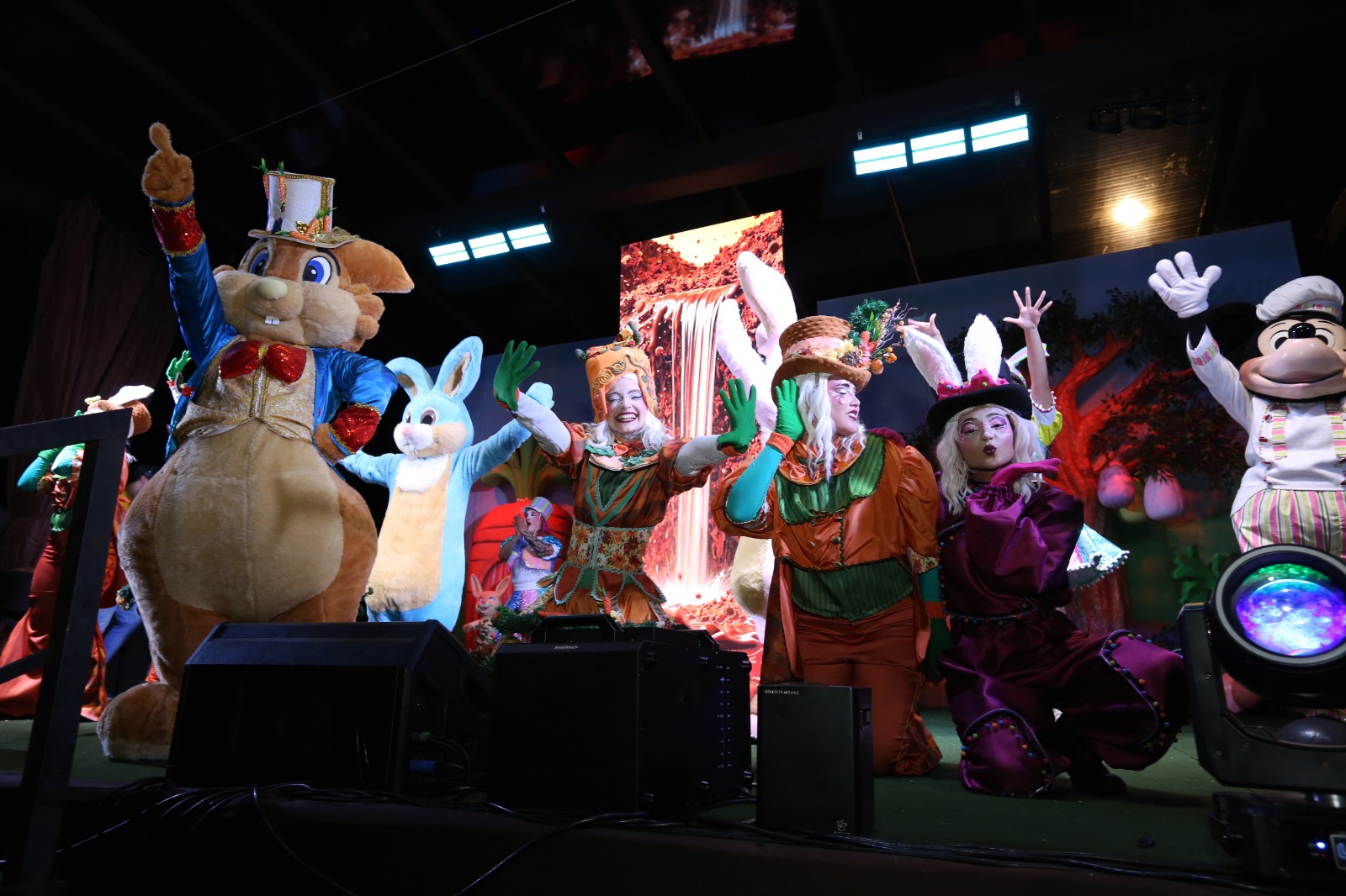 A apresentação em Barão Geraldo foi na praça Durval Pattaro