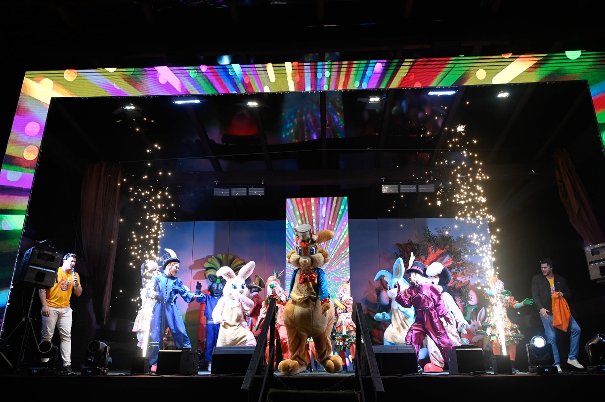 A última apresentação do Show de Páscoa aconteceu nesta sexta-feira, 10 de abril