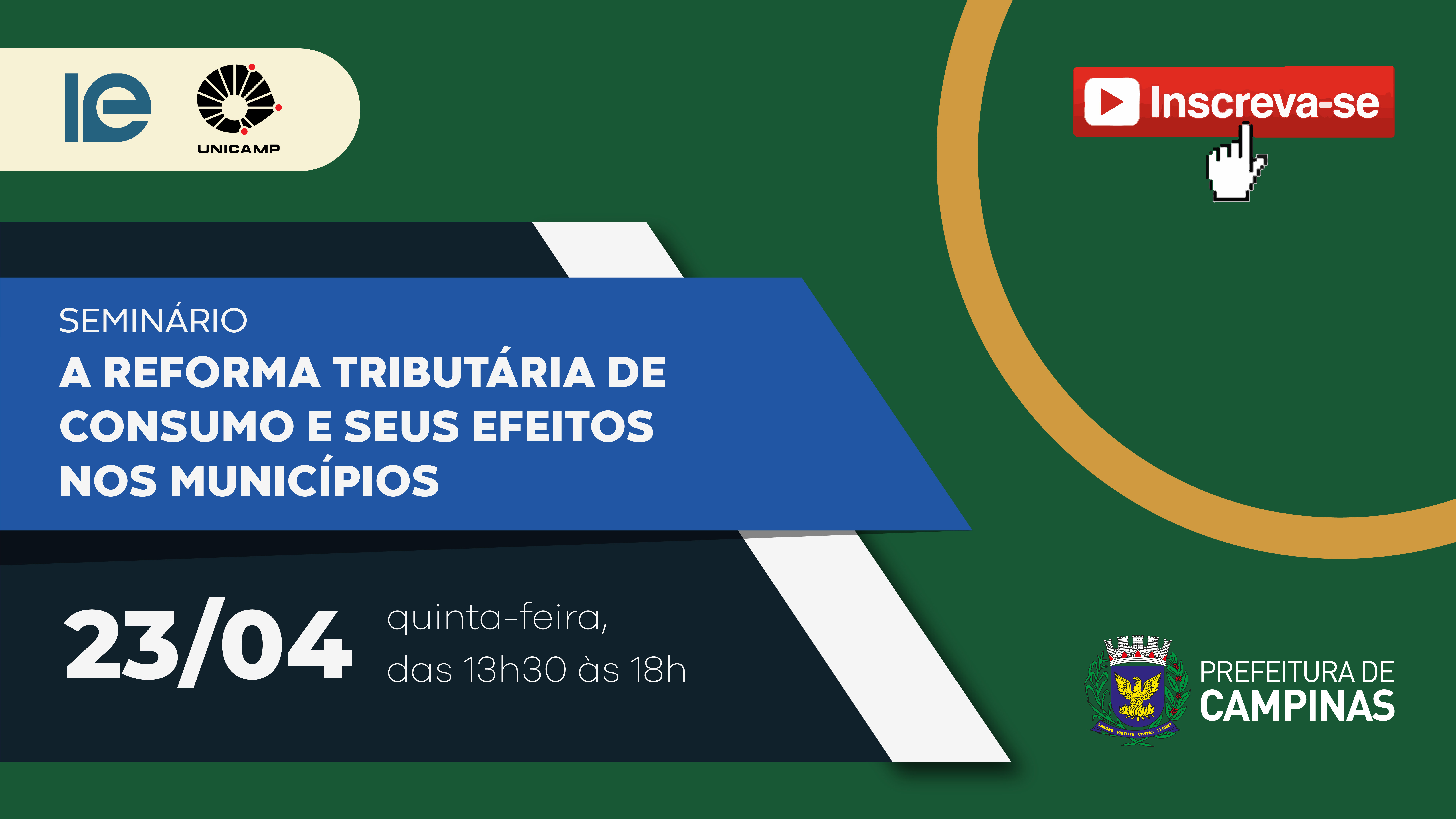 Evento poderá ser acompanhado ao vivo por prefeitos e gestores de outras cidades