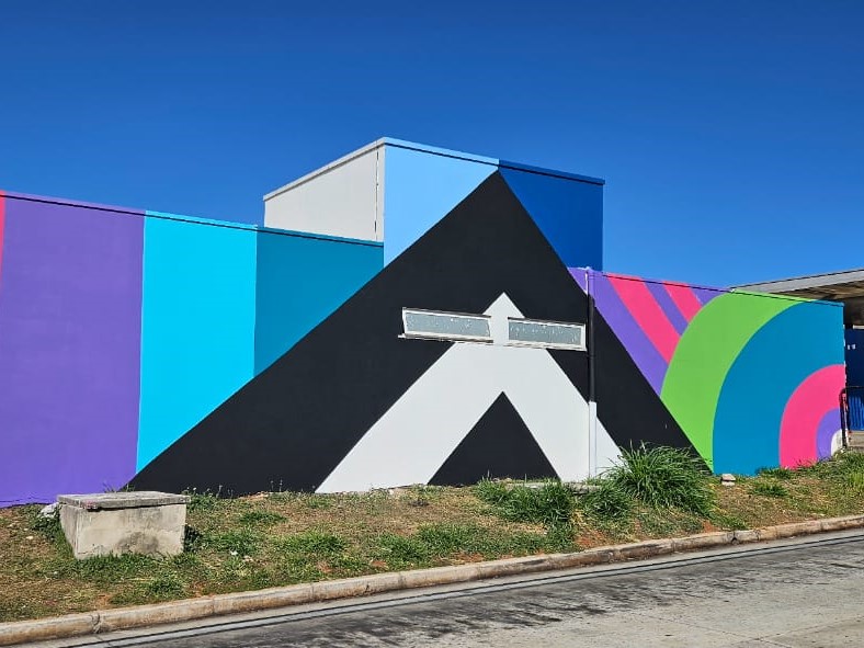 Obra de Miss no Terminal BRT Campo Grande