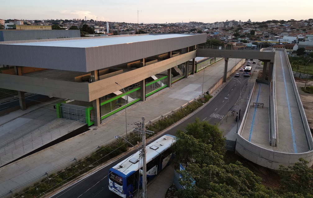 No Corredor Ouro Verde foram finalizadas as obras remanescentes como a do Terminal Ouro Verde 