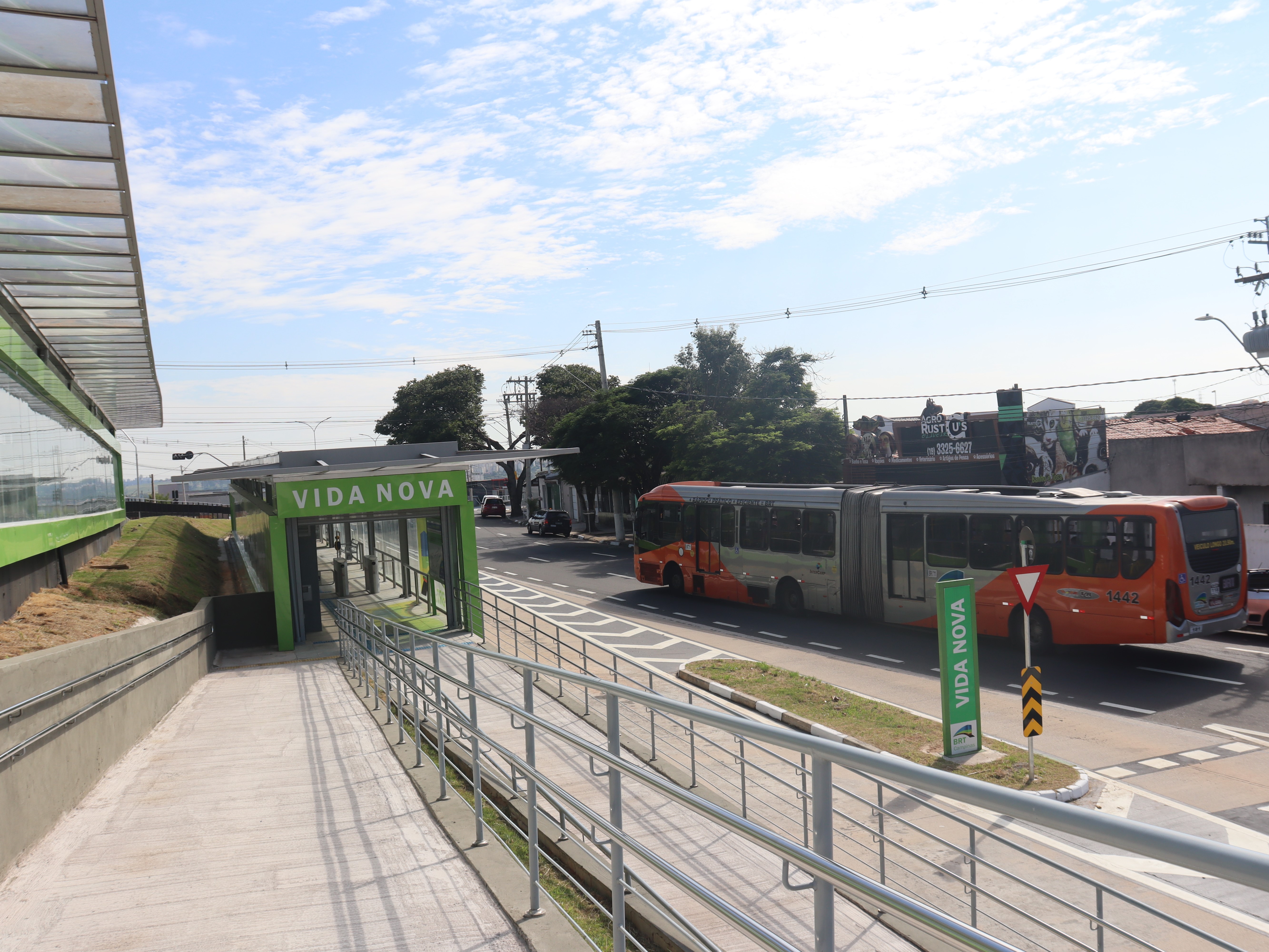 Terminal BRT Vida Nova iniciou atividades em março deste ano