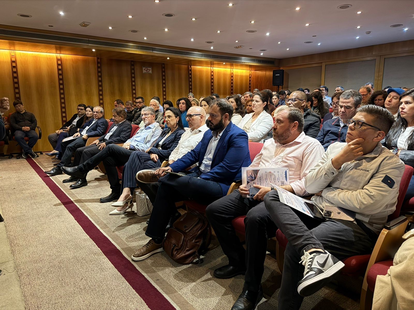 O prefeito Dário Saadi participou do seminário sobre os impactos do TIC-TIM, em São Paulo
