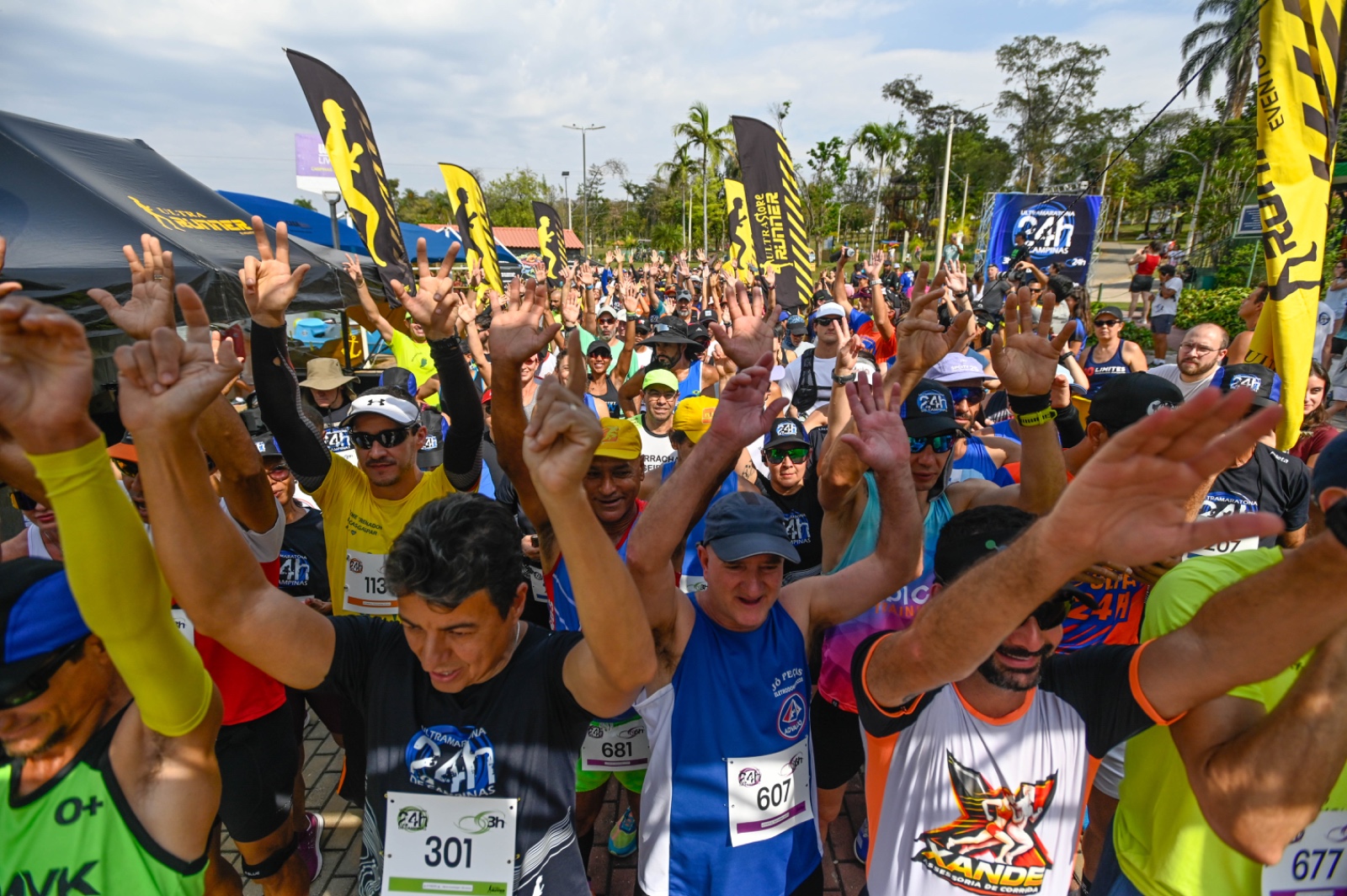 Ultramaratona reúne 390 atletas na abertura do segundo dia da Virada Esportiva de Campinas