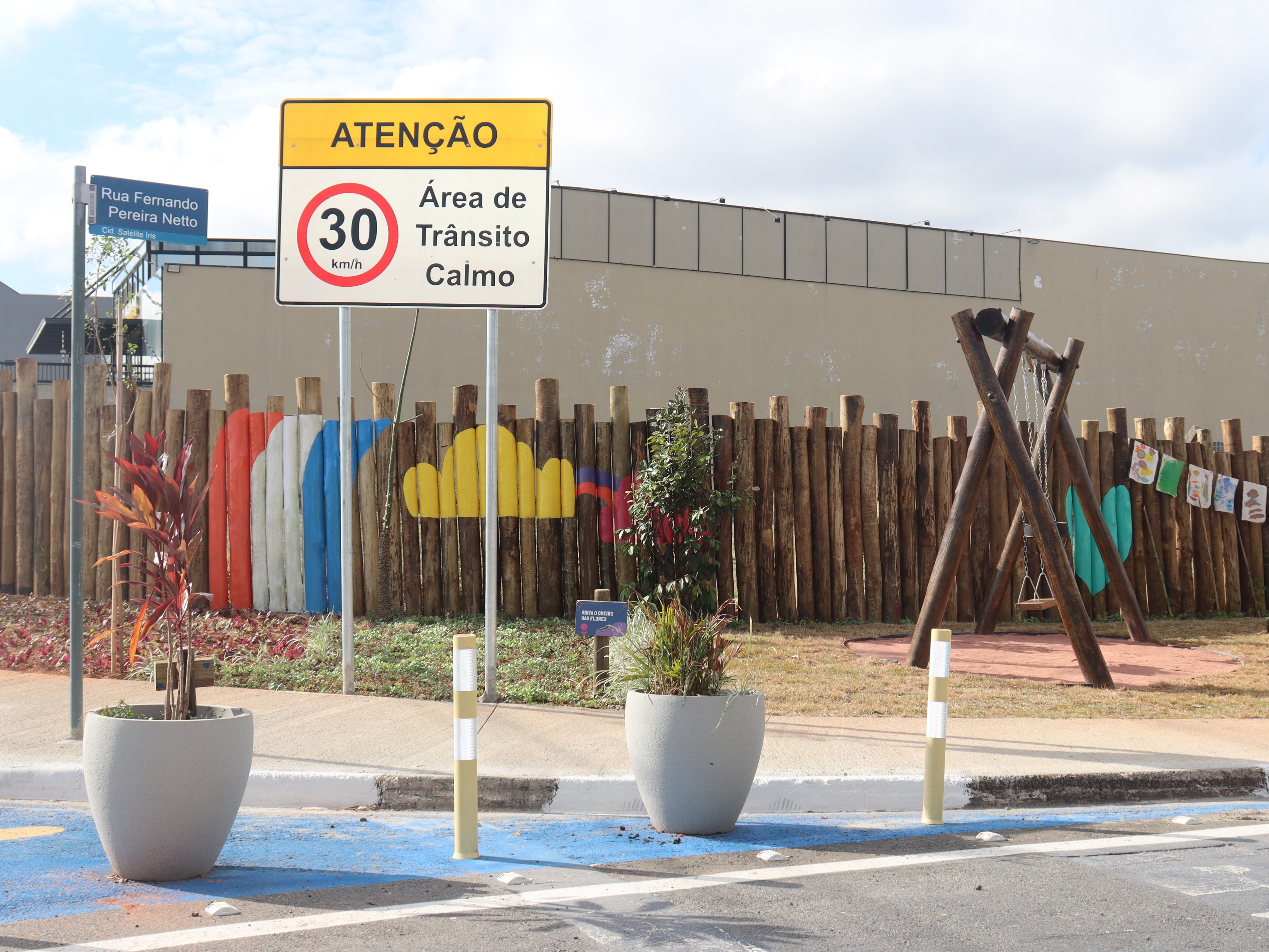 Urbanismo Tático promove segurança viária no Satélite Íris