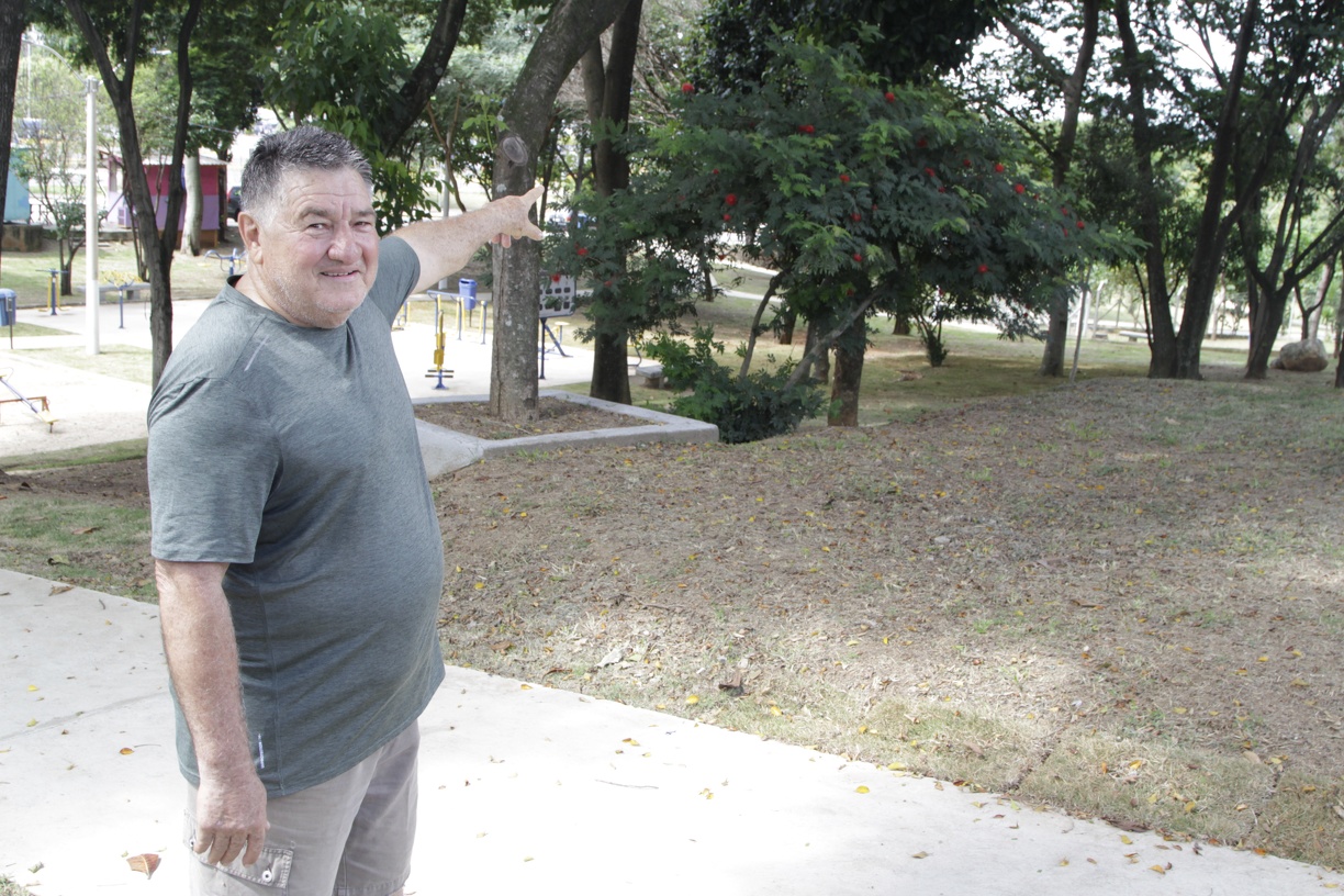 Mais sensação de segurança para os moradores, disse o morador Donizete do Jd. Von Zuben