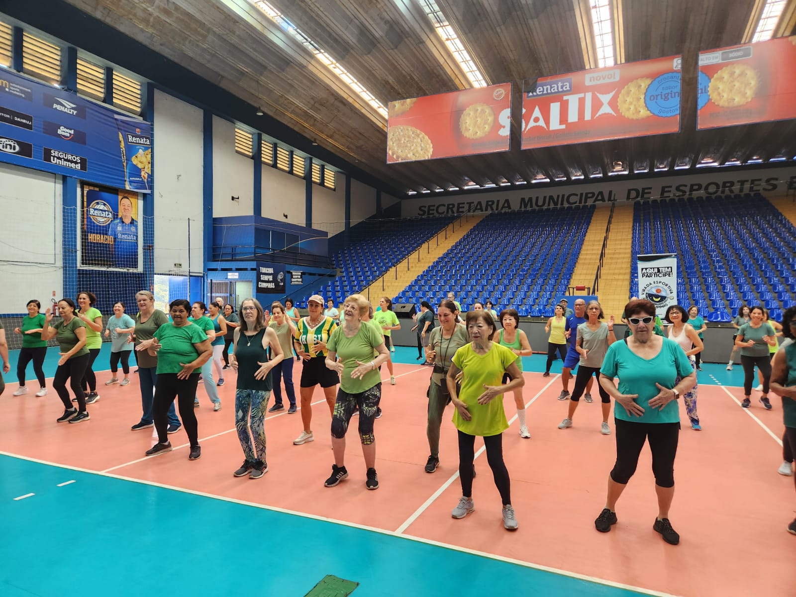 A aula abriu oficialmente a programação de 72h da Virada