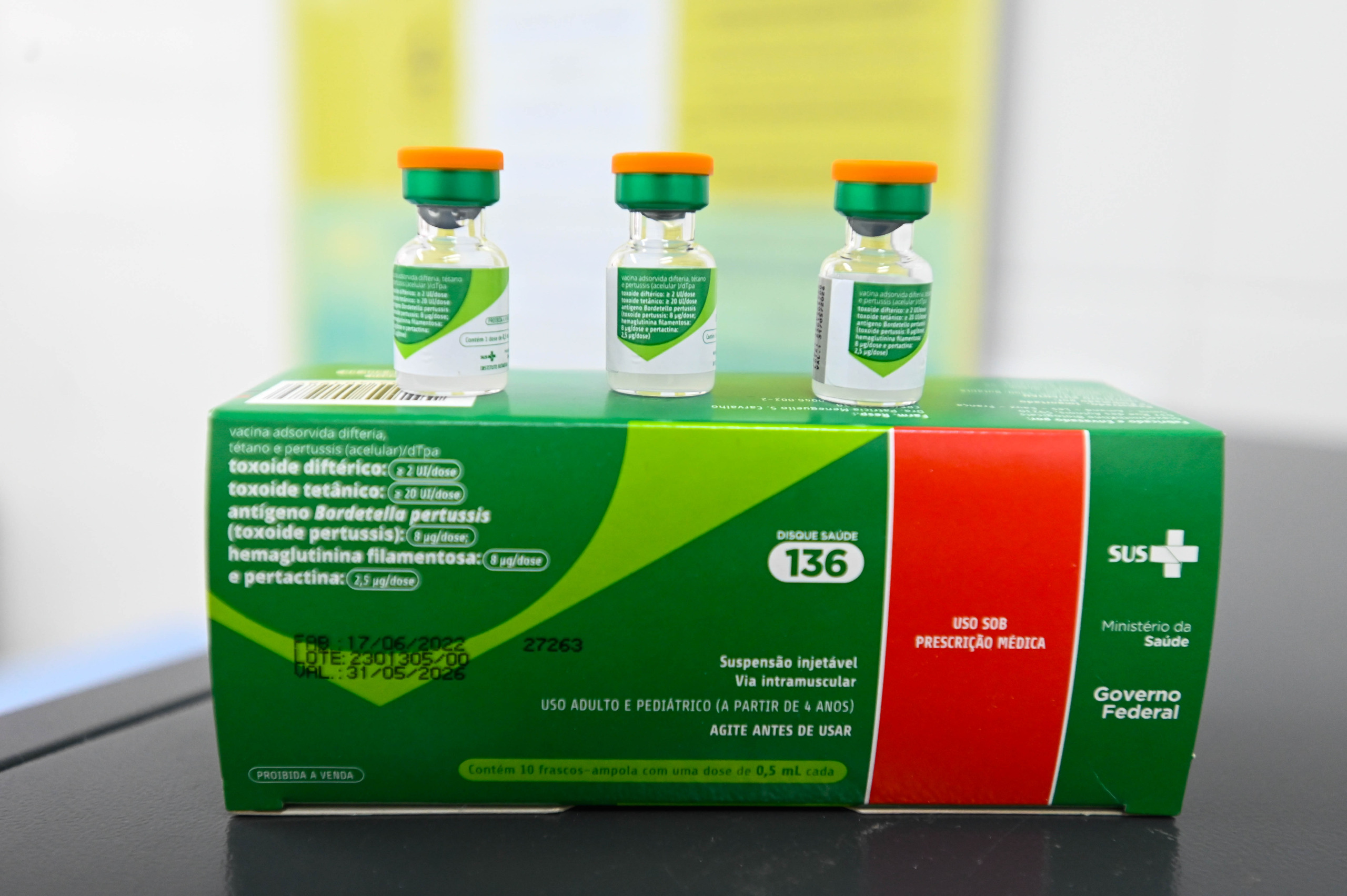 Dose da vacina dTpa está disponível em todos os centros de saúde de Campinas