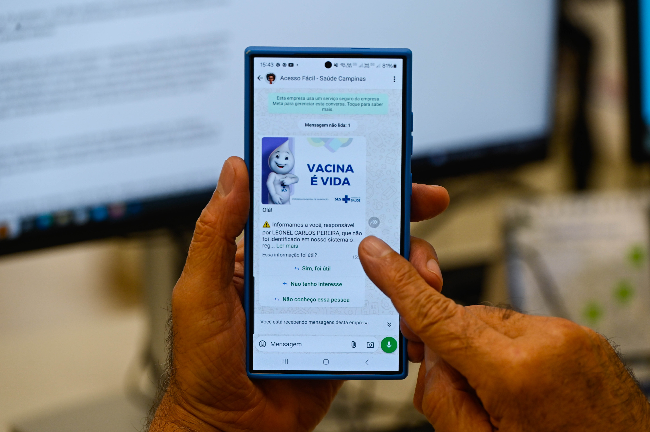 Saúde começou a usar IA para aumentar cobertura vacinal contra dengue