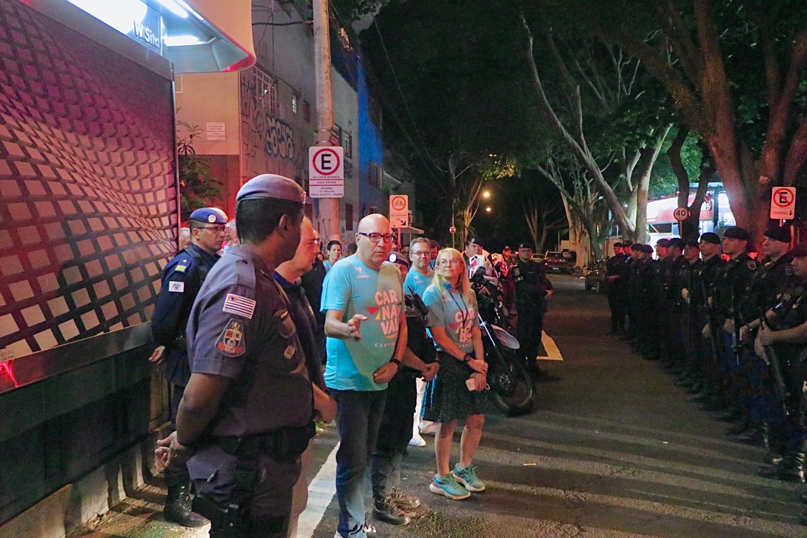 Prefeito Dário Saadi acompanhou abertura do Carnaval de Campinas e reunião com orientações de segurança