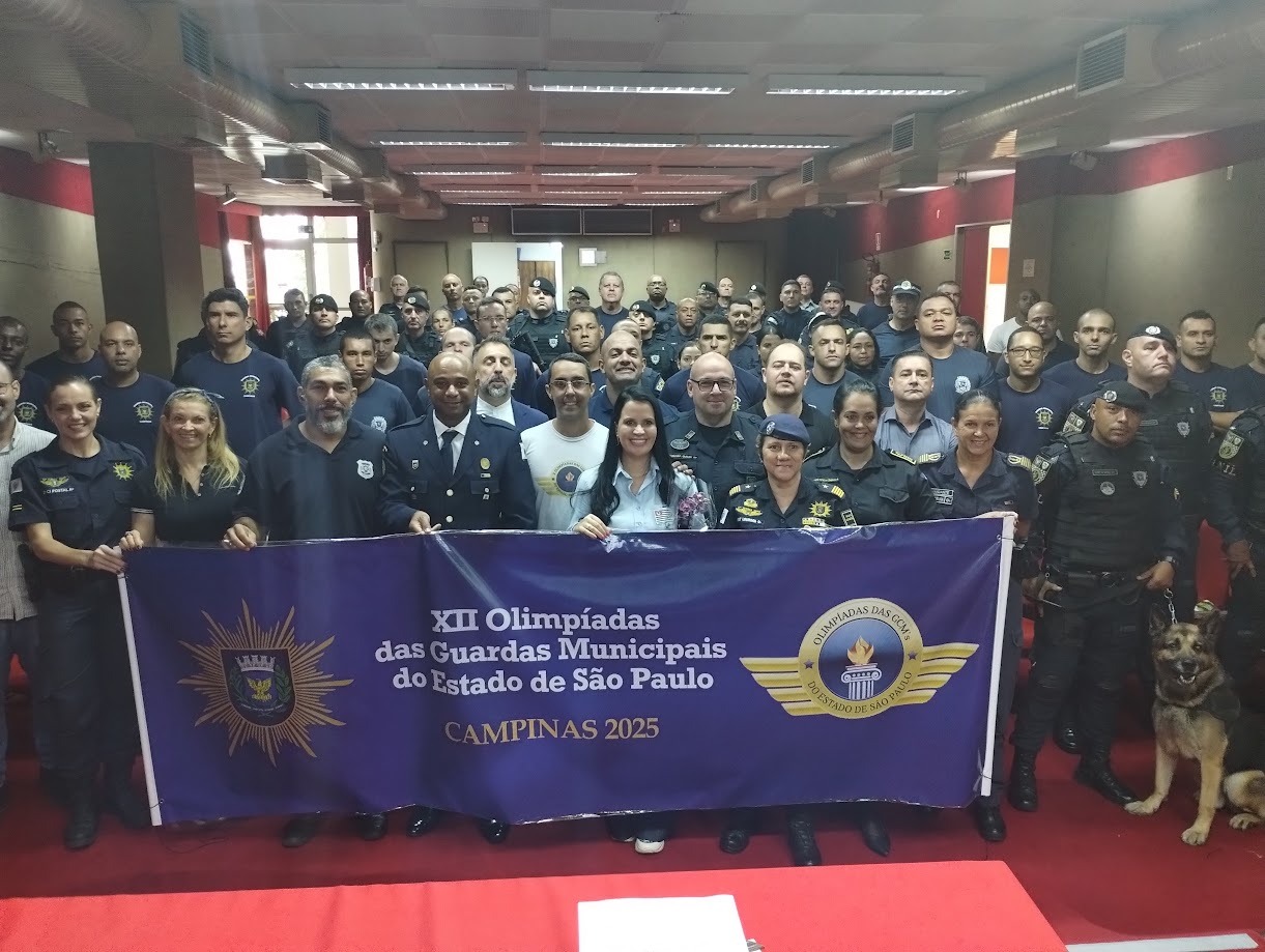 Foto de abril de 2024, em evento que definiu Campinas como cidade sede das Olimpíadas da GMC 2025 