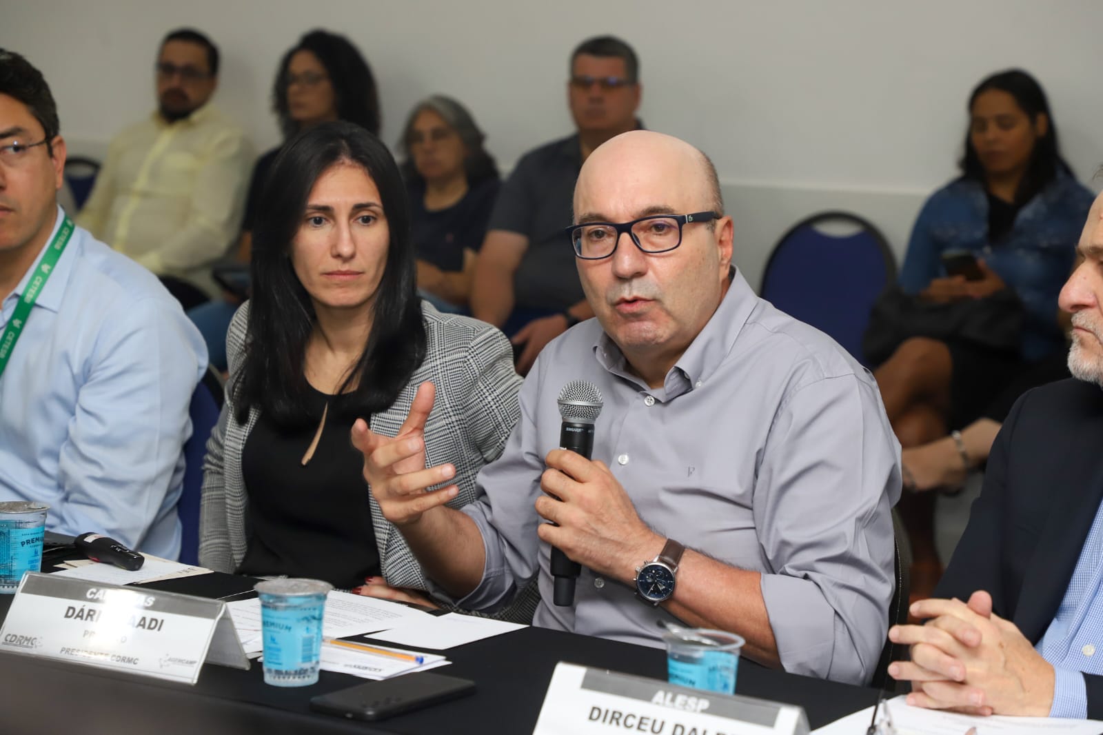 Dário e prefeitos da RMC se reuniram com a secretária de Meio Ambiente, Infraestrutura e Logística do Estado de São Paulo, Natália Resende