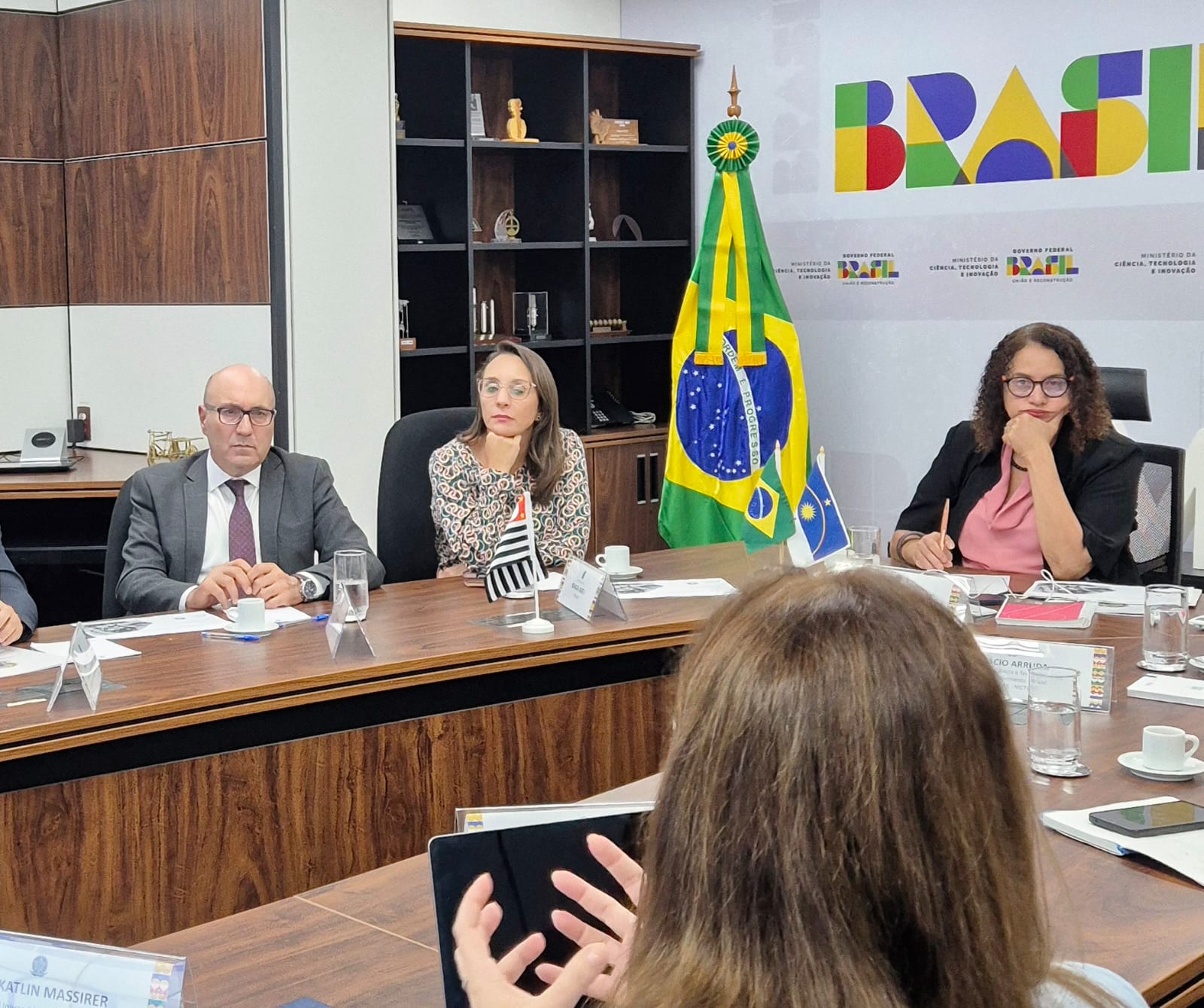 Dário Saadi se reuniu com a ministra Luciana Santos (Ciência, Tecnologia e Inovação) em Brasília na tarde desta terça-feira, 29