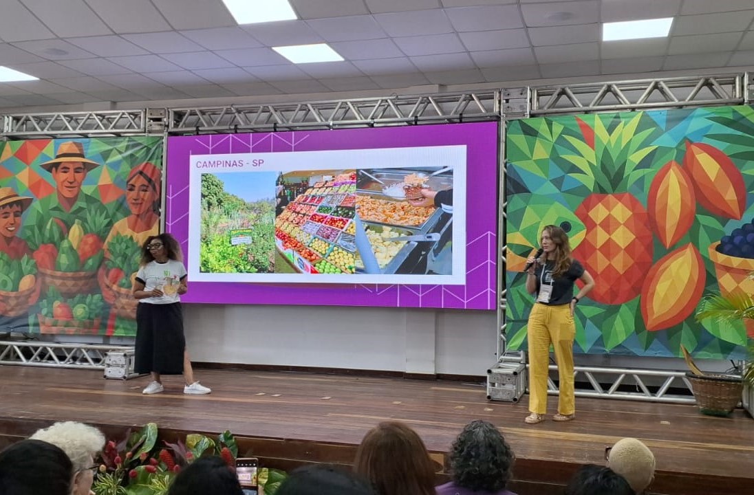 Renata Elisa Faustino de Almeida Marques (à esq.) e Gabriela Kaiser Fullin Castanho representaram Campinas em evento no Pará