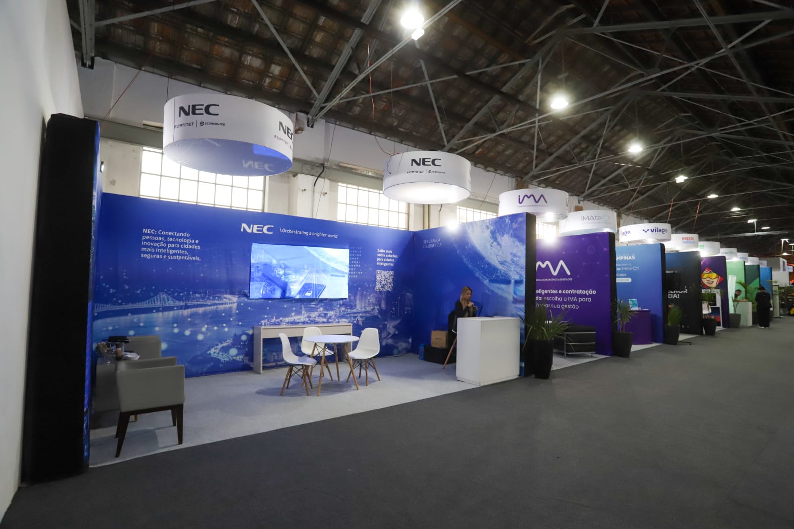 Tudo pronto para receber o público a partir desta terça-feira