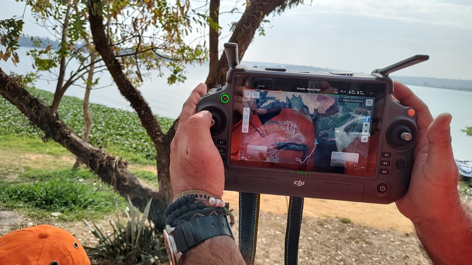 Drone gera imagens muito claras