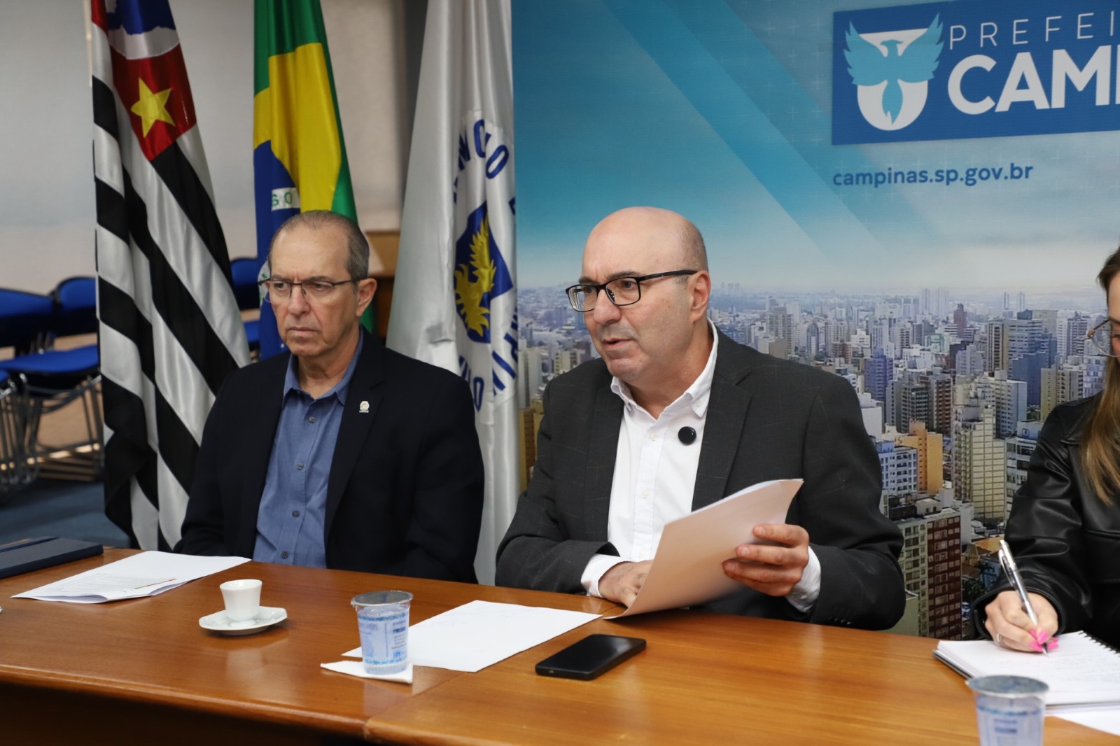 O secretário Caiado e o prefeito Dário discutem o tema por meio da Frente Nacional de Prefeitos e Prefeitas