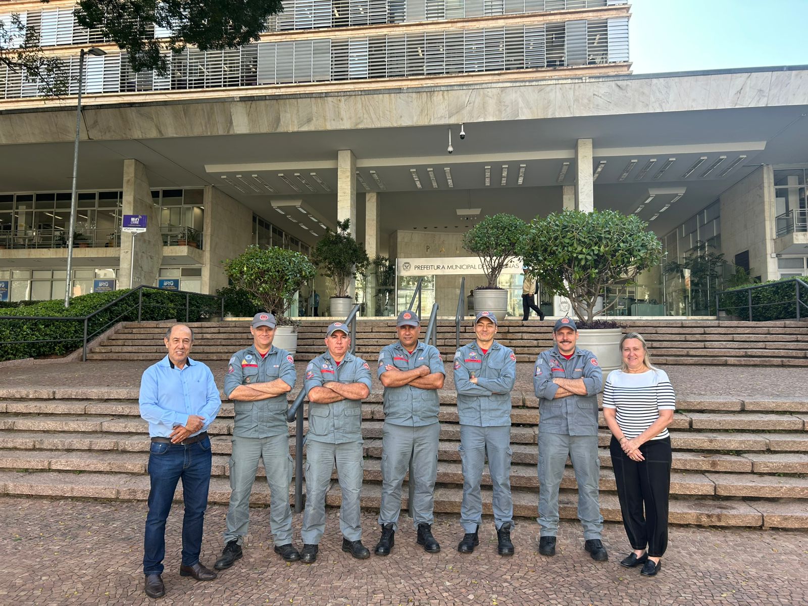 Corpo de Bombeiros se reuniu com equipe do Orçamento Cidadão para preparar treinamento
