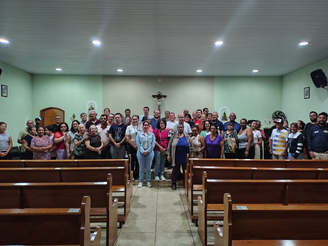 Todos reunidos para a foto ao final do encontro