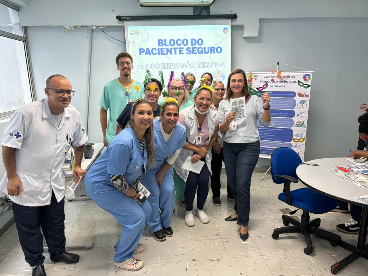 Capacitação abordou identificação segura dos pacientes