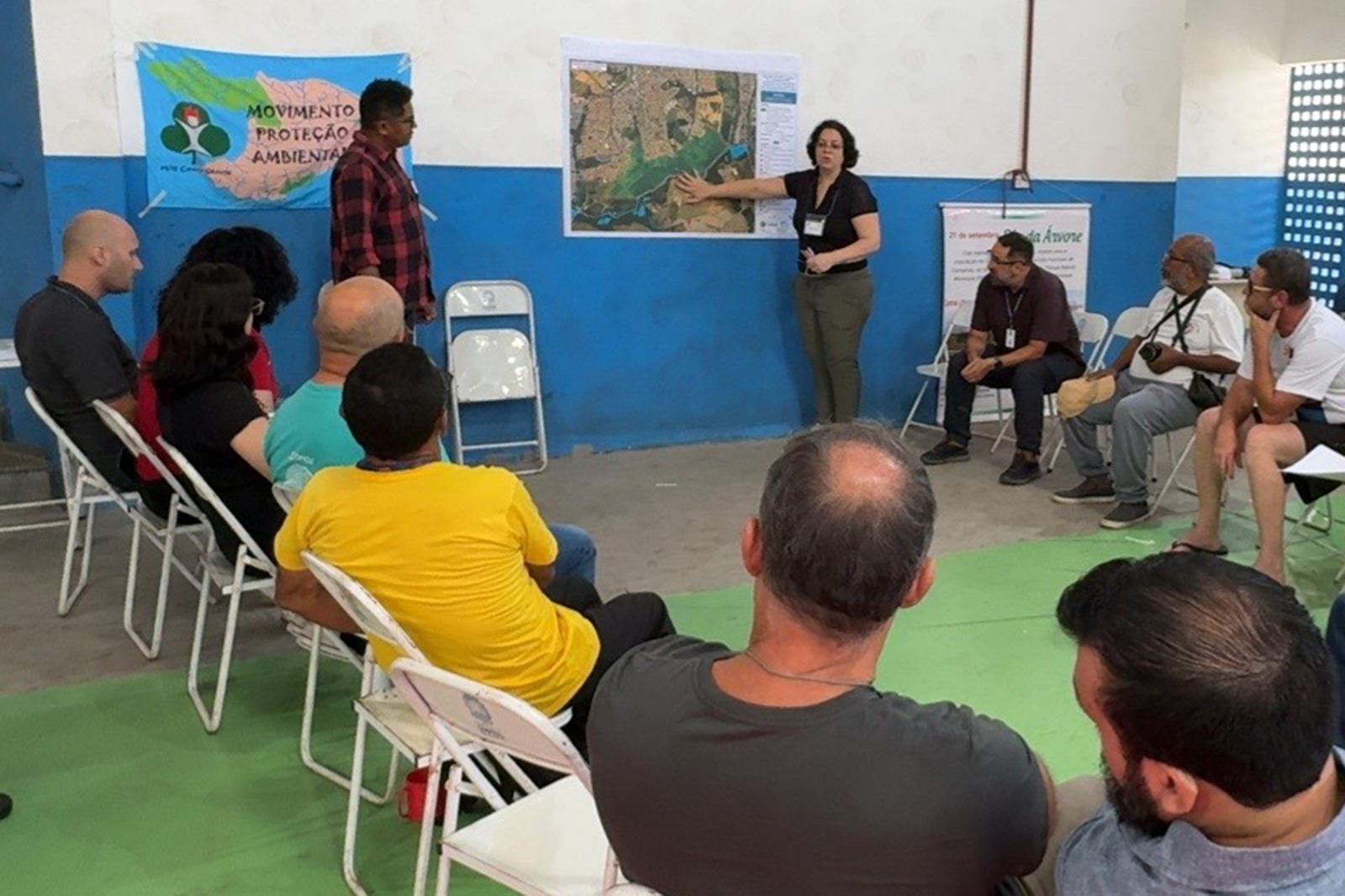 Oficina participativa reúne moradores para contribuir com a elaboração dos planos de manejo dos parques naturais da região do Campo Grande