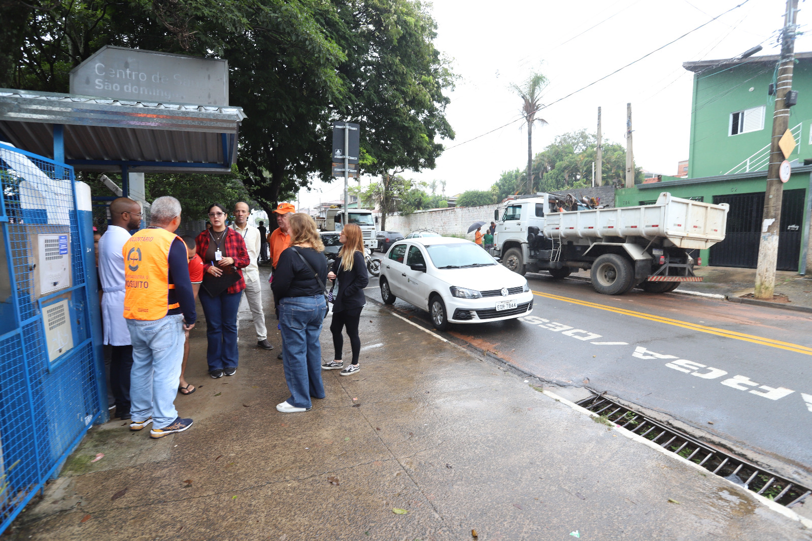 Chuva inviabilizou visitas a imóveis para detecção de criadouros e orientações aos moradores