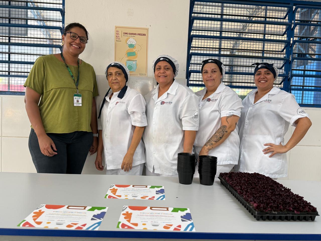 Primeira escola a participar da iniciativa, a  EMEF Maria Pavanatti Fávaro viu o desperdício de alimentos cair de 21,9 kg para 2,5 kg por dia;
