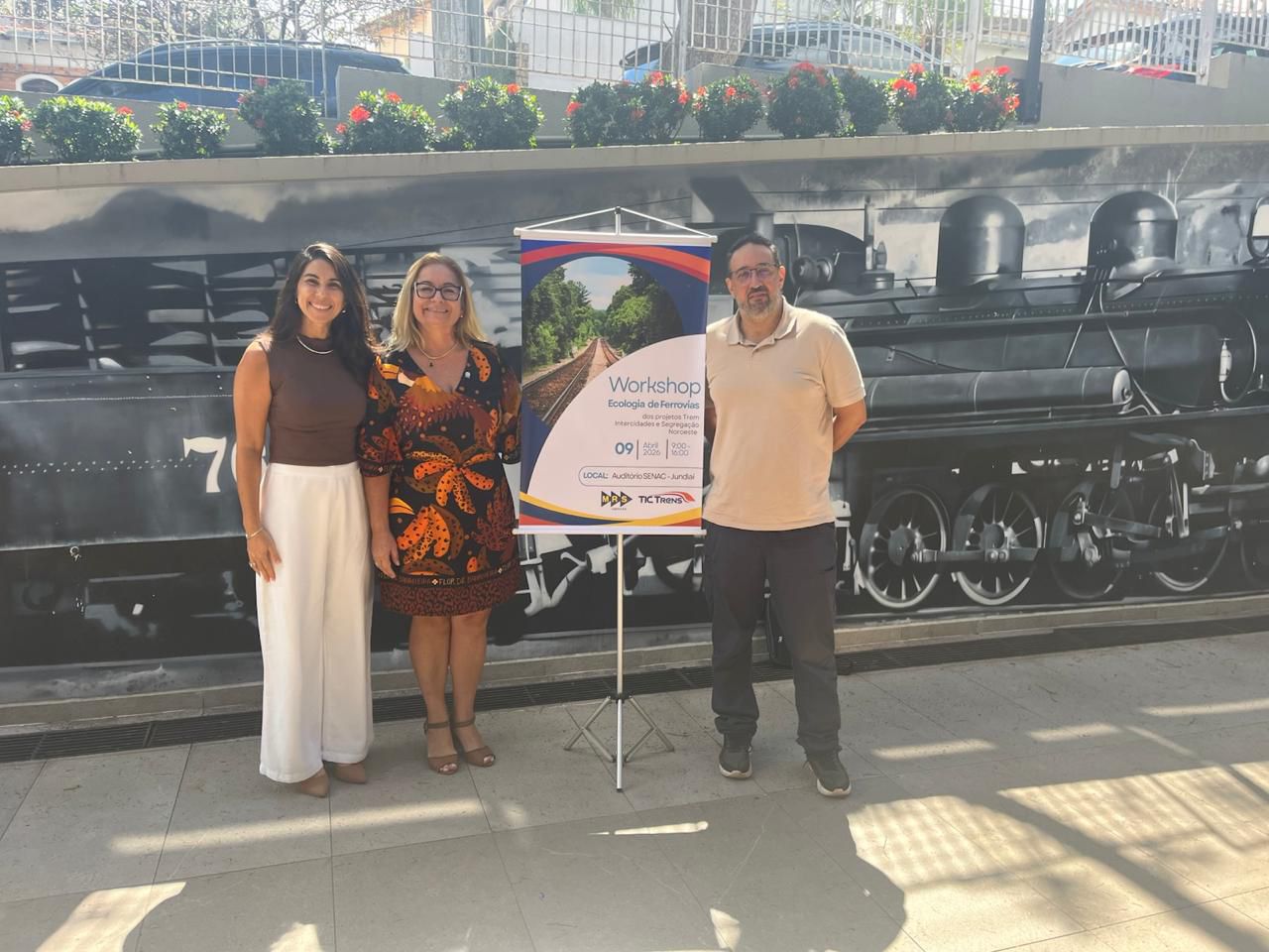 Ângela Guirao, Marcela Pupin e Rodrigo Pires representaram Campinas no evento
