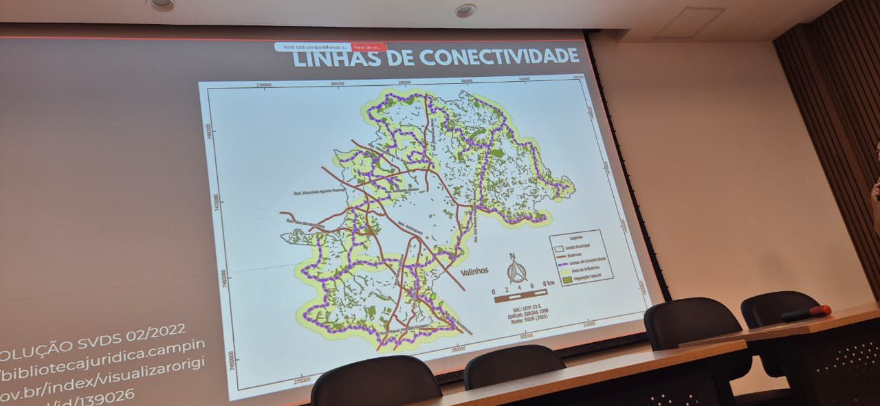 Um dos destques foi o projeto de conectividade entre municípios para a preservação da biodiversidade