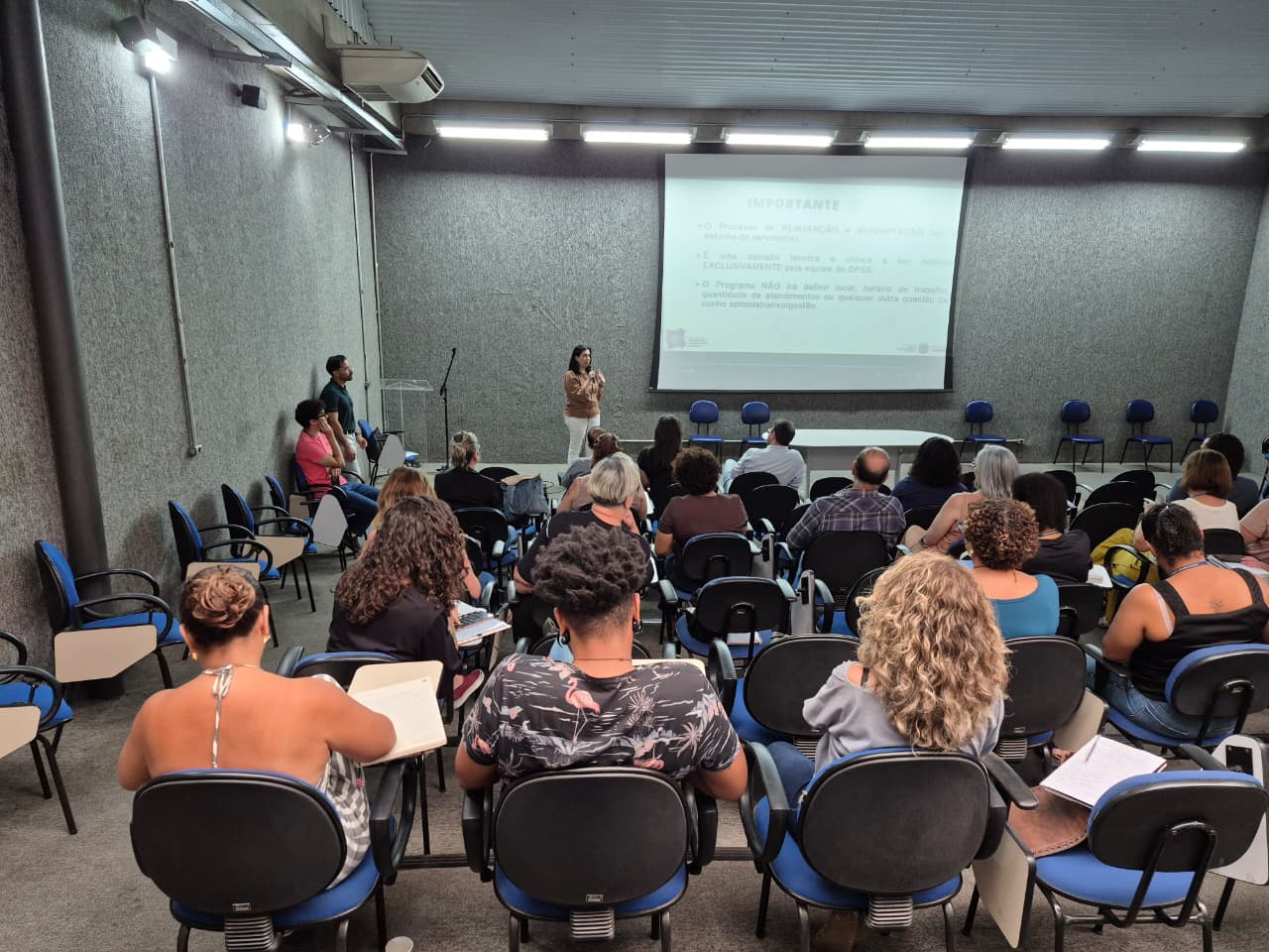 Semana de Prevenção a Acidentes de Trabalho (Sipat) promoveu na quarta-feira, 15 de abril, evento sobre readaptação e reinserção de servidores