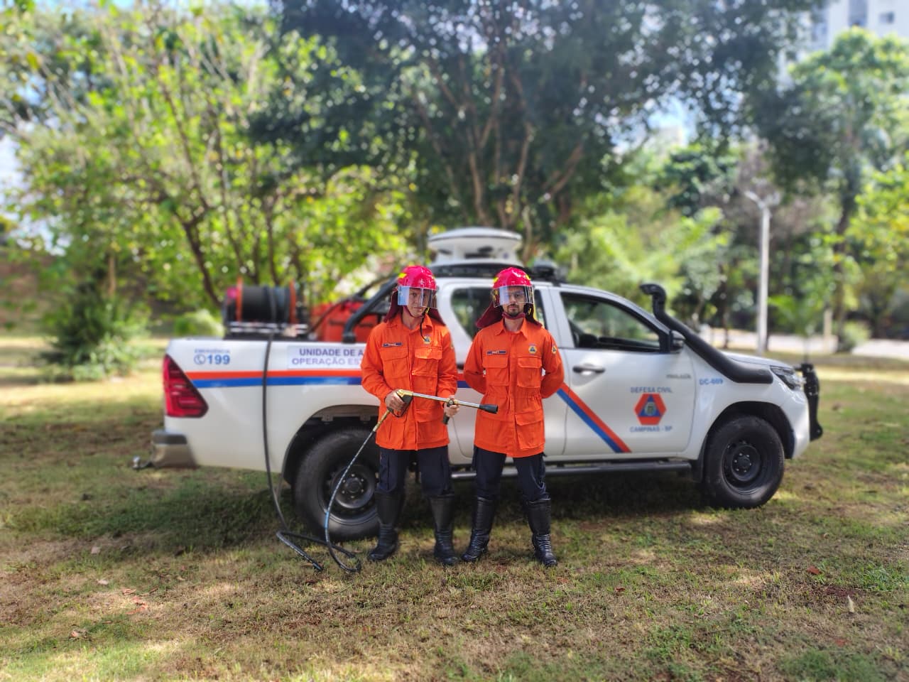 Uma das viaturas que serão utilizadas na Operação Estiagem 