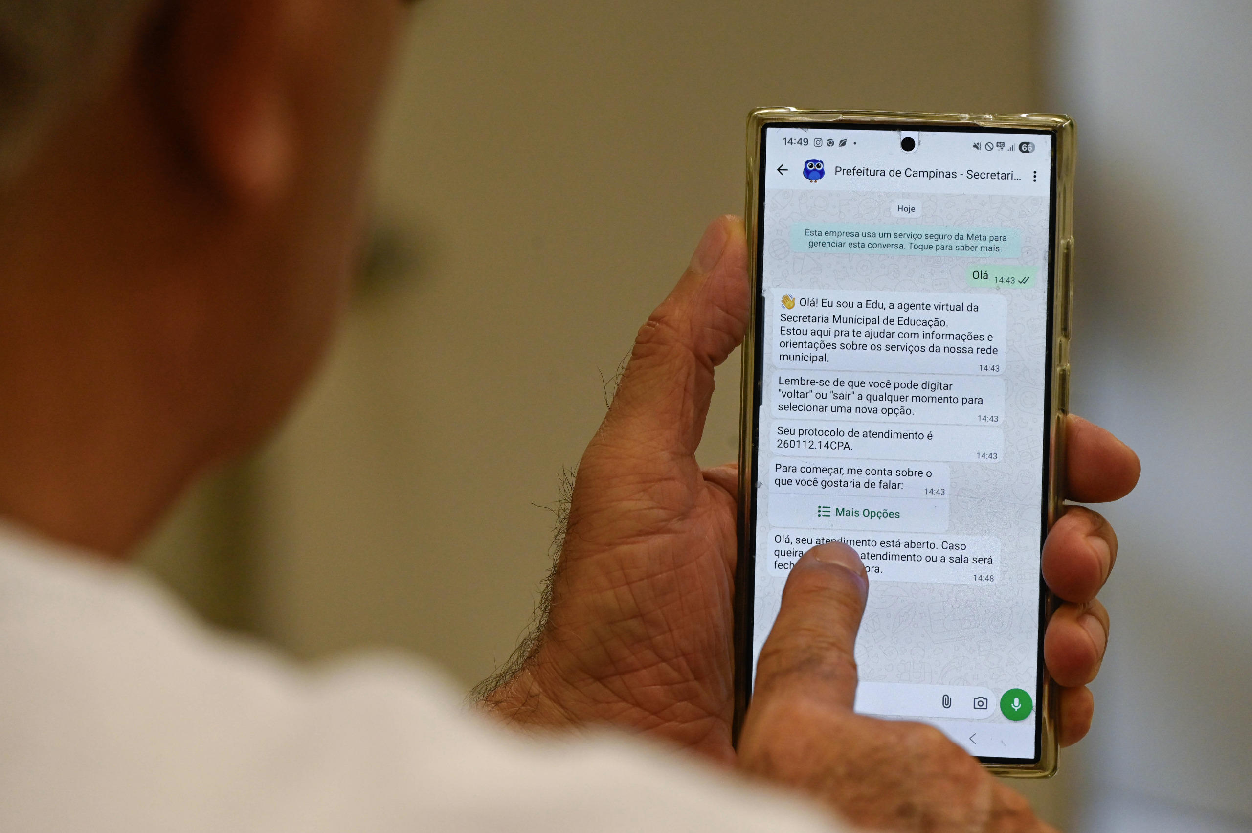 Fale Conosco SME foi lançado em dezembro de 2025 para atendimentos via WhatsApp