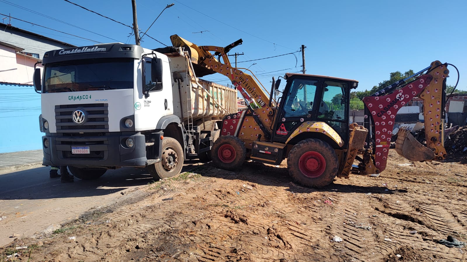 Uma das frentes de trabalho é o recolhimento de descarte irregular