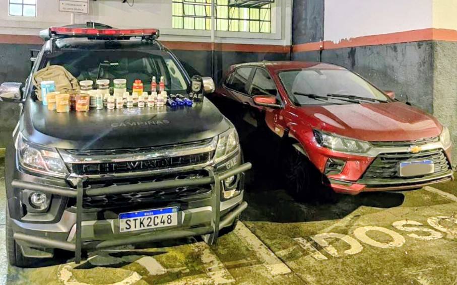 Parte dos produtos foi furtada em Americana e parte em Campinas