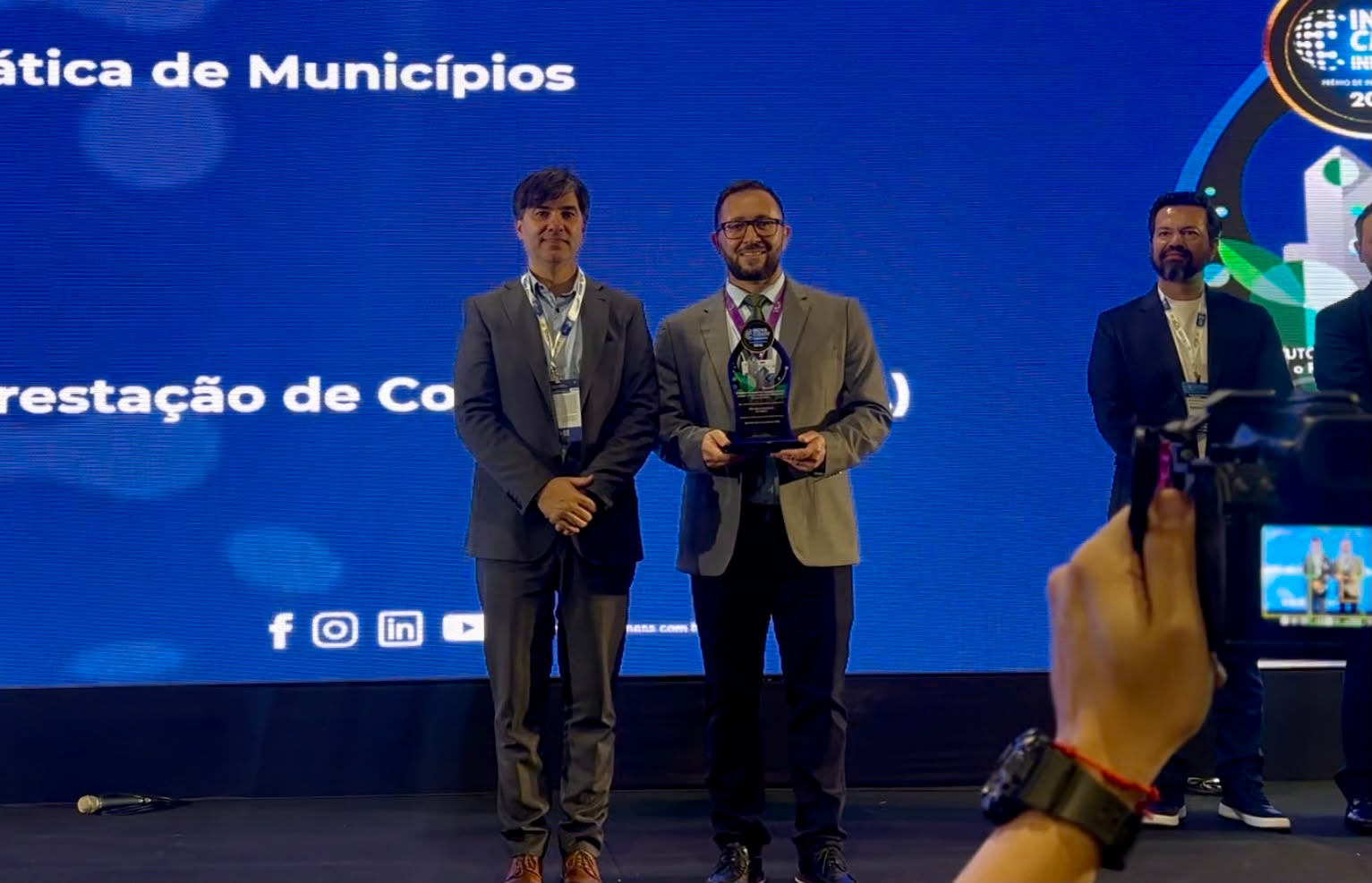 A Informática de Municípios Associados (IMA) recebeu o Prêmio InovaCidade Iniciativas 2026 com o projeto Sistema de Gestão e Transmissão PDC Audesp