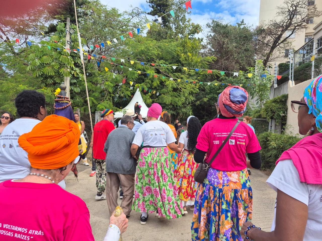 Cortejos e manifestações da cultura popular afro-brasileira integram a programação do Arraial Afro Julino na Casa de Cultura Fazenda Roseira