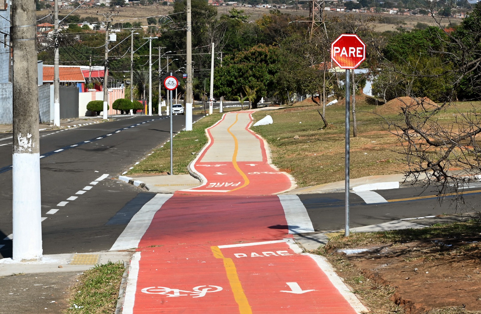 Inauguração de rota cicloviária na região do Ouro Verde abre programação dos 252 anos