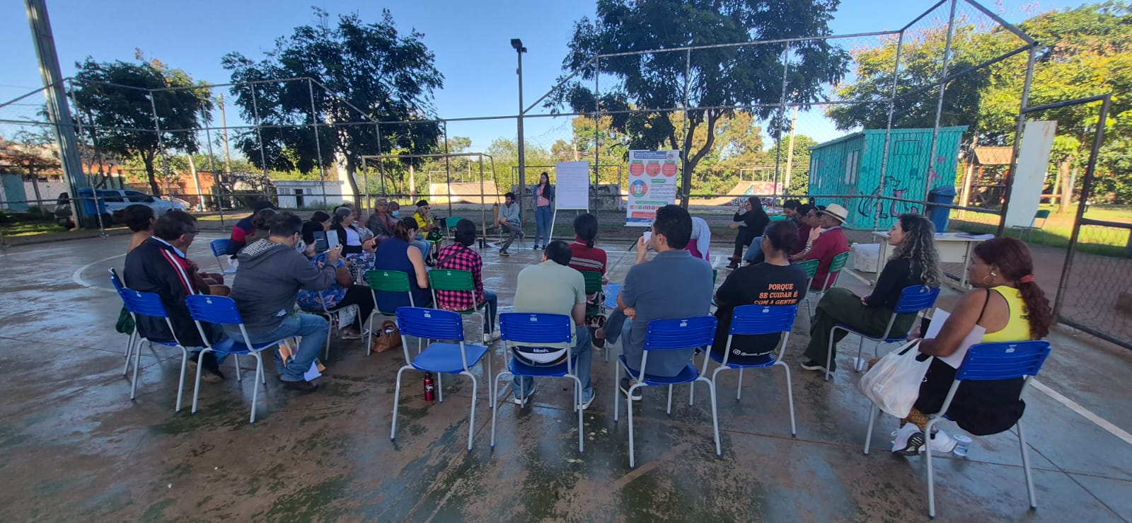 Participaram agricultores cadastrados no Programa Campinas Solidária e Sustentável, programa municipal que coordena a rede de agricultura urbana da cidade
