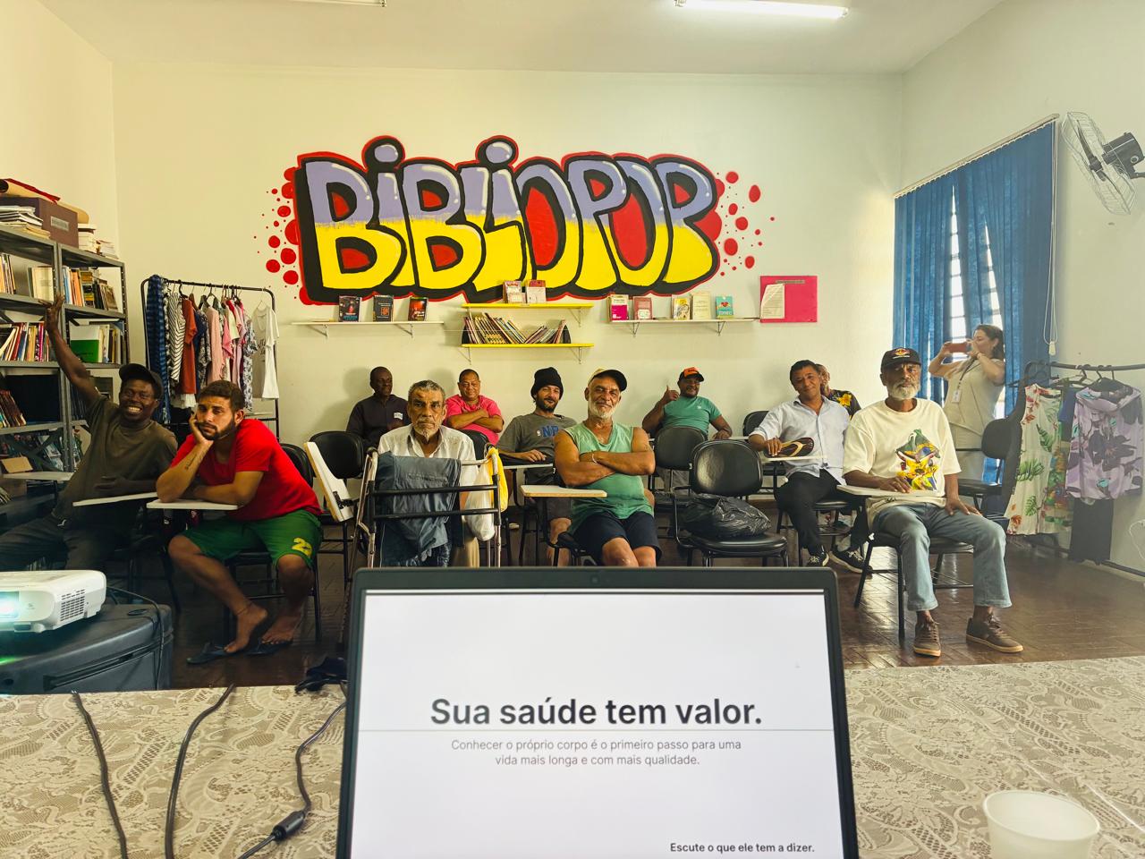 A proposta foi estimular cada participante a desenvolver um olhar mais atento sobre si mesmo