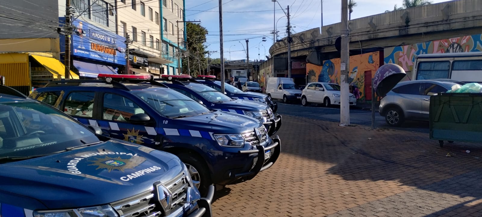 Equipes da Base Centro e do Setor de Inteligência da Guarda Municipal intensificaram o patrulhamento na região com base nas características do suspeito 