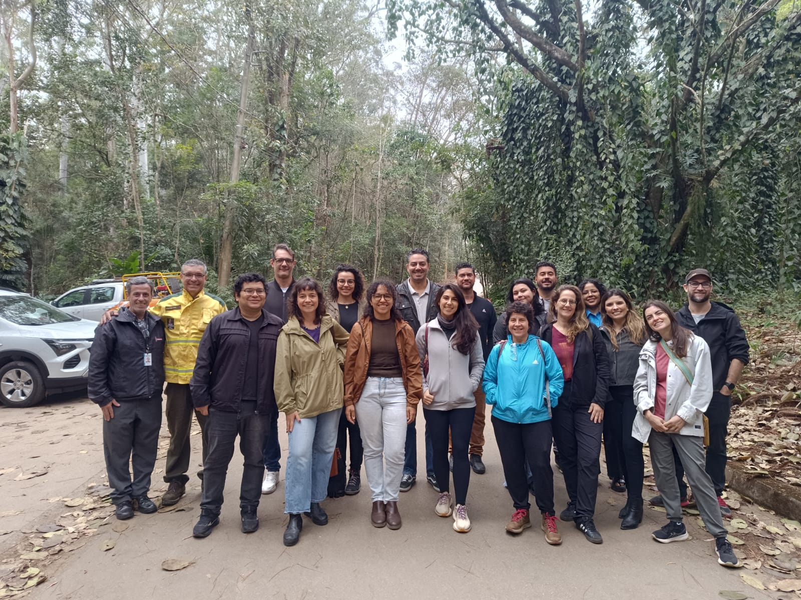 Equipes ambientais das prefeituras de Campinas e de São Paulo percorrem parques lineares para troca de informações e aprimoramento de projetos 