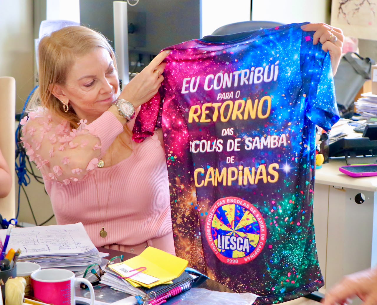 A secretária de Cultura e Turismo, Alexandra Caprioli: reconhecimento da importância do Carnaval como uma das mais potentes manifestações da nossa cultura popular