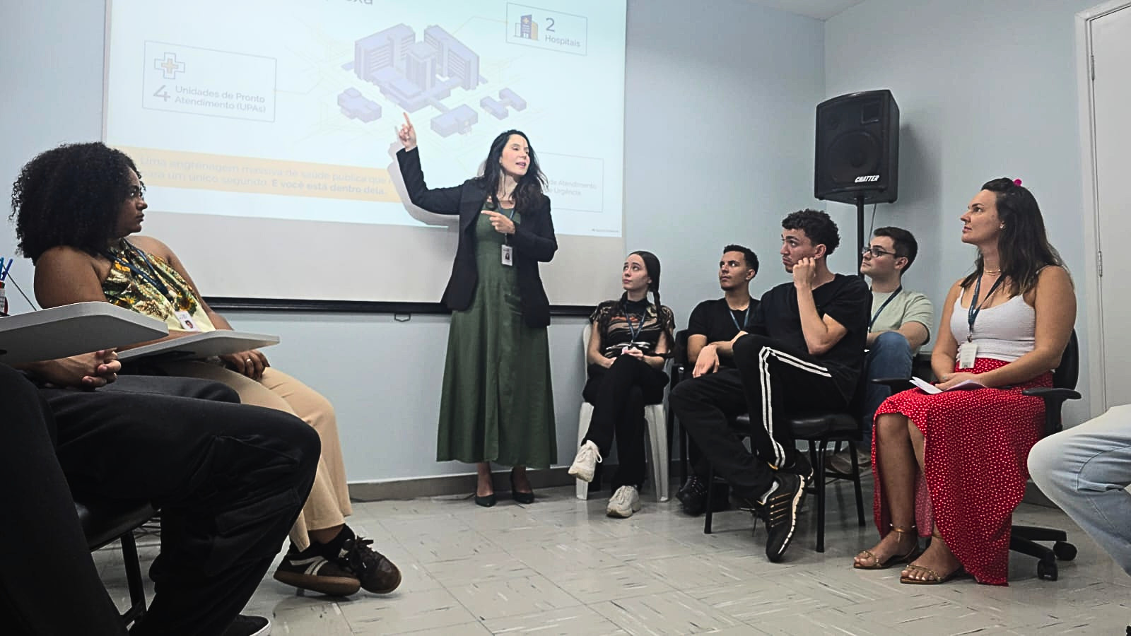 Encontro serviu para promover a troca de experiências e conectar estudantes e profissionais da Rede Mário Gatti