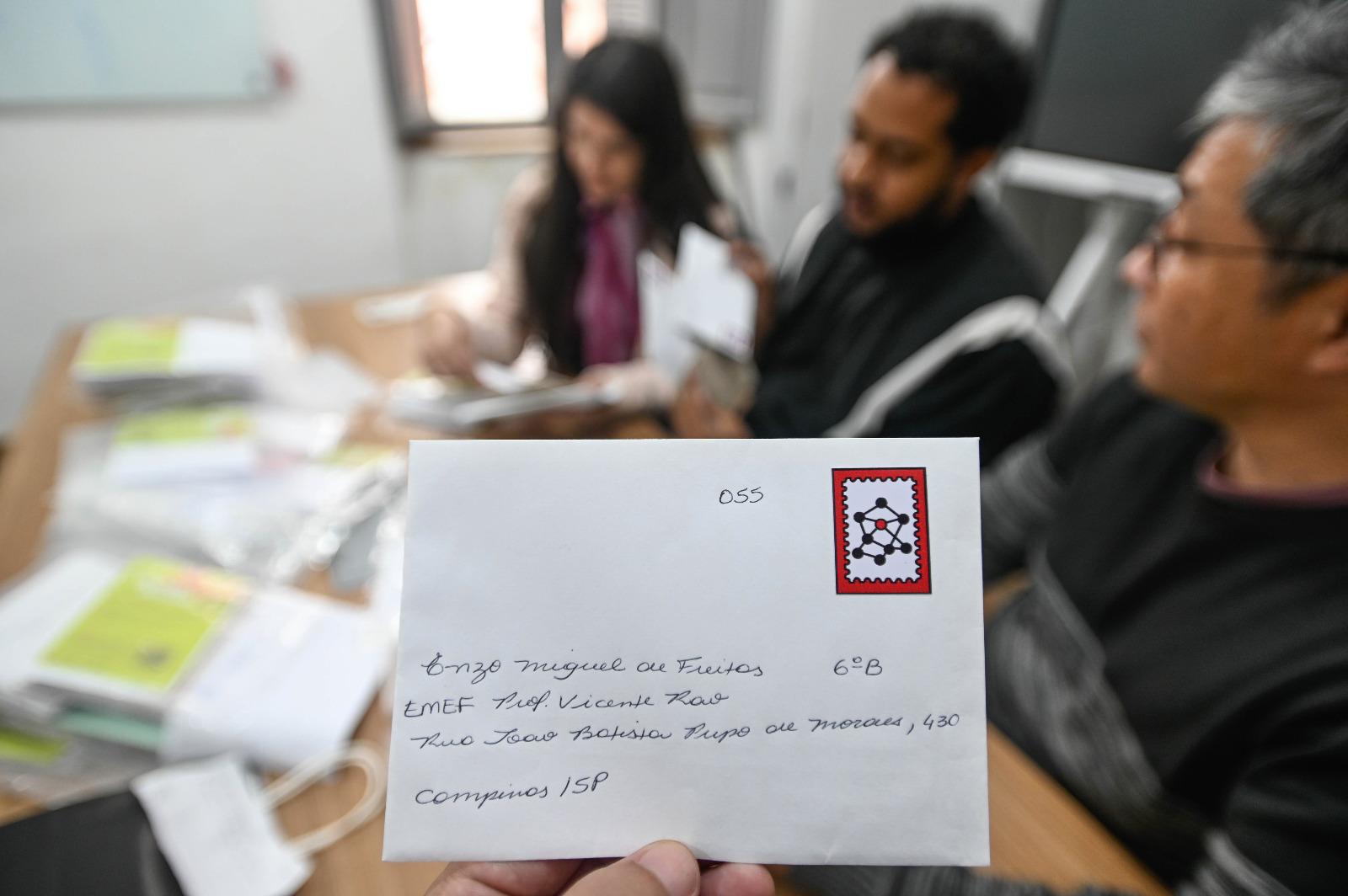 Alunos de Emefs trocam cartas manuscritas com cientistas da Unicamp