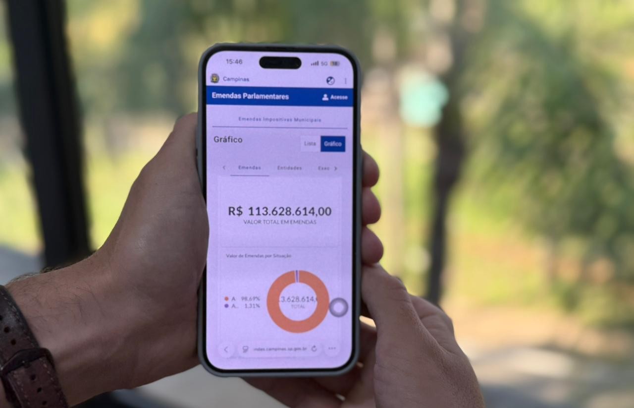 Portal com controle de emendas pode ser acessado por qualquer cidadão