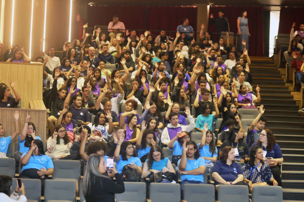 Primeira edição da Diplomação, realizada em 2025,  pelo Conselho Municipal dos Direitos da Criança e do Adolescente, por meio da Comissão do Jovem Aprendiz
