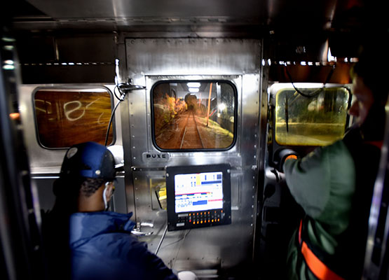 Interior do vagão foi remodelado