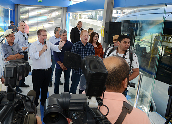 Prefeito apresentou estação já em fase de conclusão