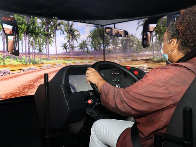 Introdução do simulador aperfeiçoa a formação dos motoristas